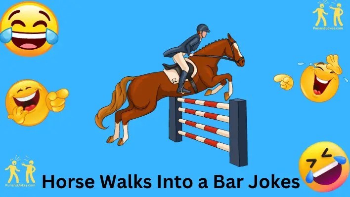 horse walks into a bar jokes