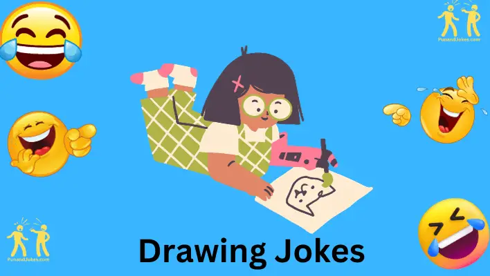 drawing jokes