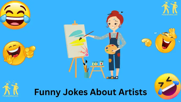 funny jokes about artists