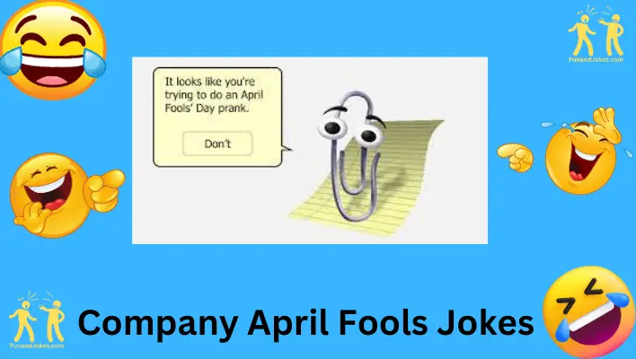 company april fools jokes