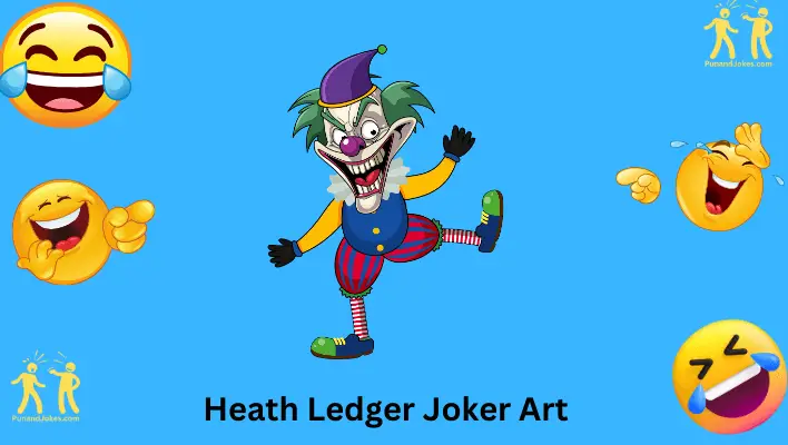 heath ledger joker art