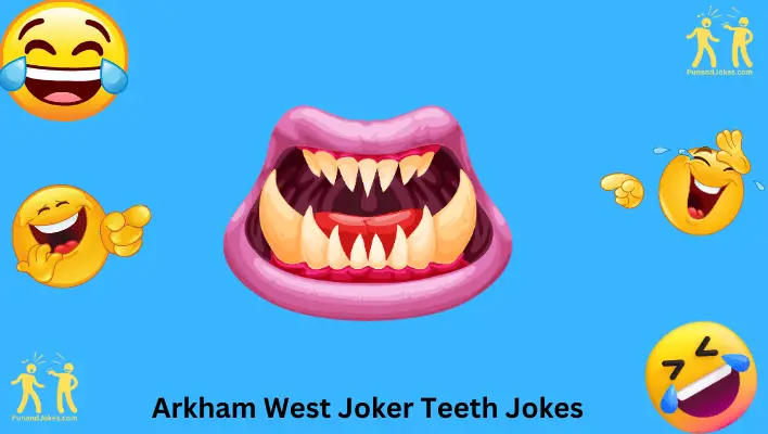 arkham west joker teeth