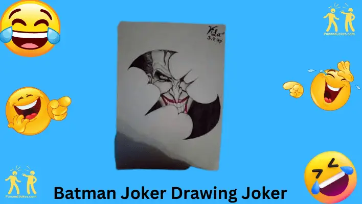 batman joker drawing