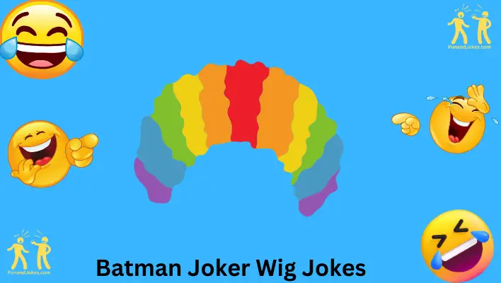 batman joker wig