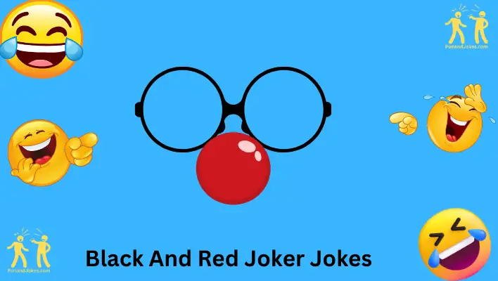 black and red joker