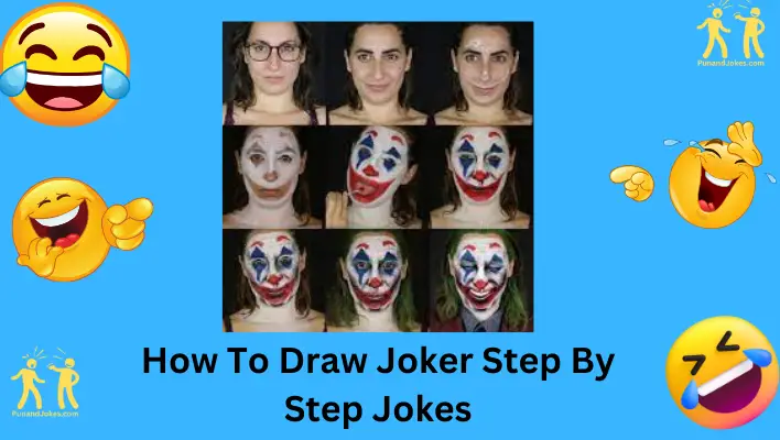 How To Draw Joker Step by Step Jokes