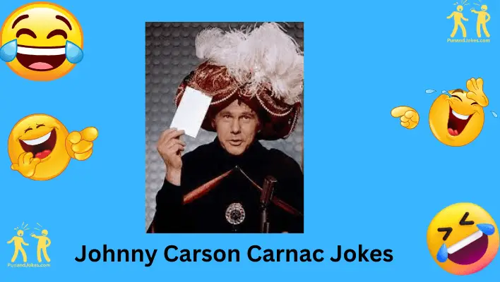 Johnny Carson Carnac Jokes