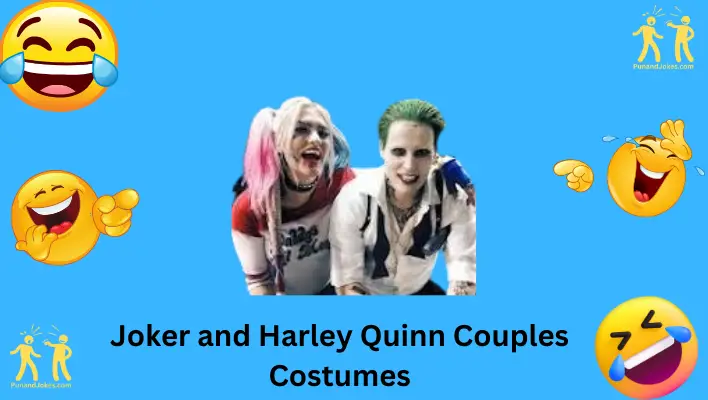 joker and harley quinn couples costumes