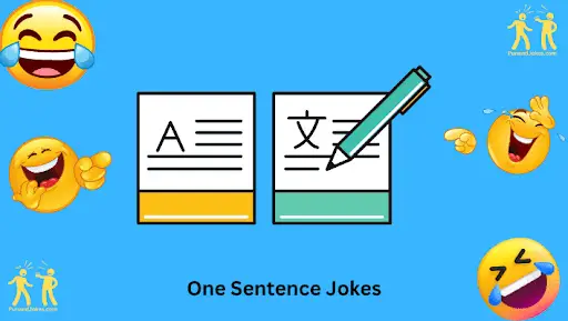 One Sentence Jokes